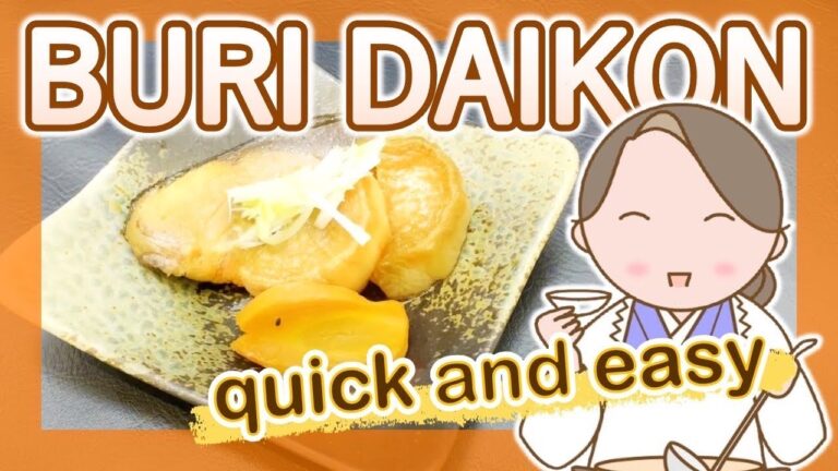 【永久保存版】この動画を見れば誰でも冷凍大根で絶対に美味しい『ぶり大根』が作れます！