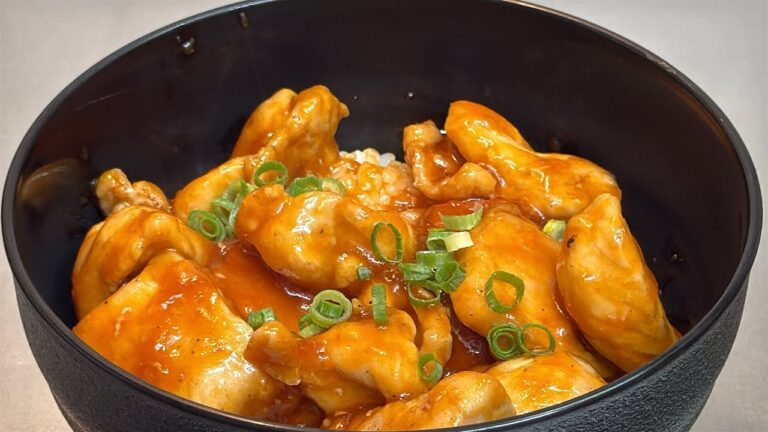 🐓ご飯が止まらない！鶏むね肉の甘酢あんかけ🍚