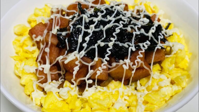 ［10分で完成］世界一簡単なスパム丼