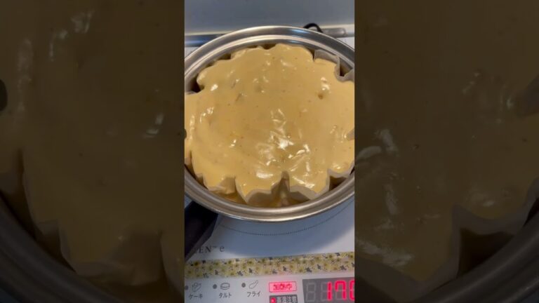 10分で作る！キャラメルりんごケーキ