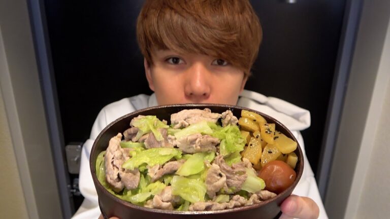 10分で作れる！おいしい爽やか豚キャベツお弁当を共有します！！