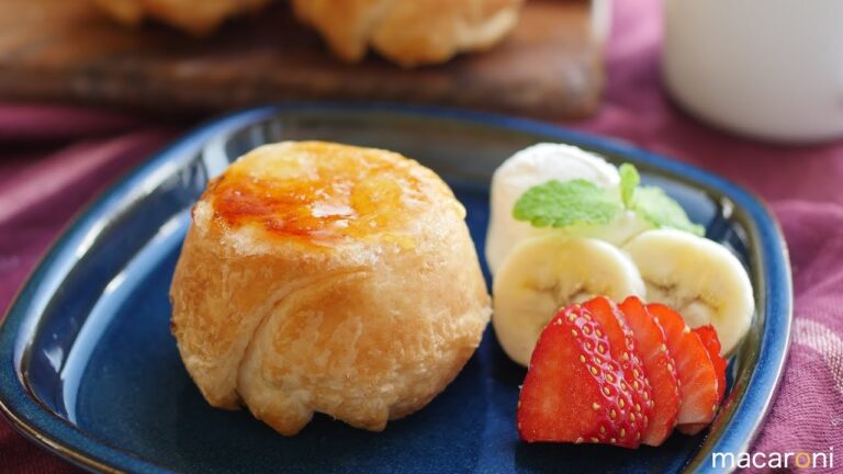 パリパリとろ〜ん♪ バーナー要らずの バナナ クレームブリュレ パイ のレシピ 作り方