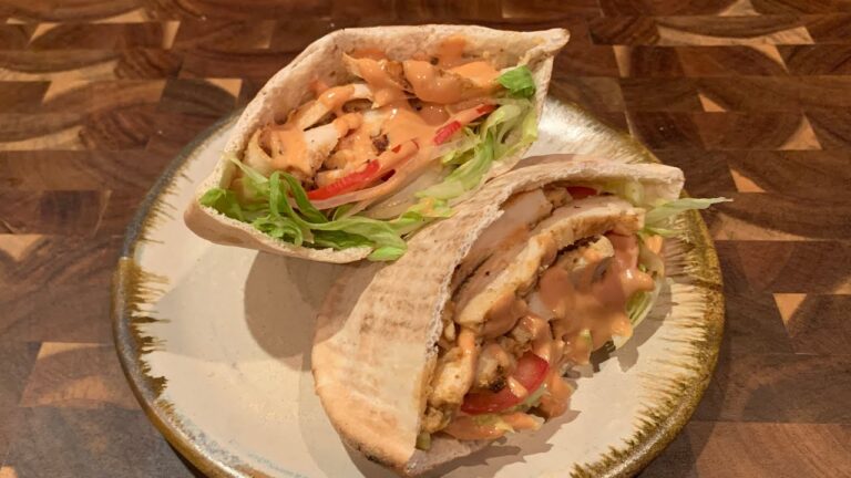 How to make: chicken peta sandwich || チキンケバブピタサンドイッチ