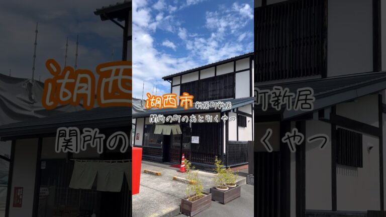 【湖西グルメ】新居に来たら忘れちゃいけないこのお店！旅のお供にお土産にもどうぞ