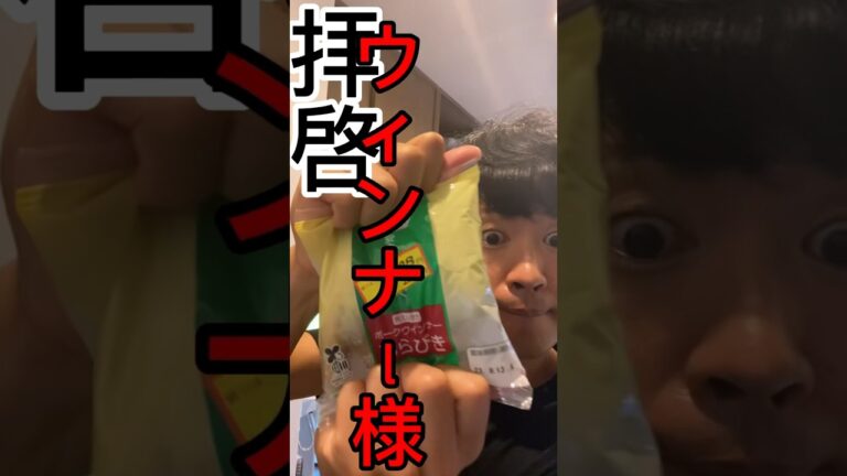 夏のお弁当作りにおけるウィンナー様に感謝を込めて#shorts#cooking#お弁当