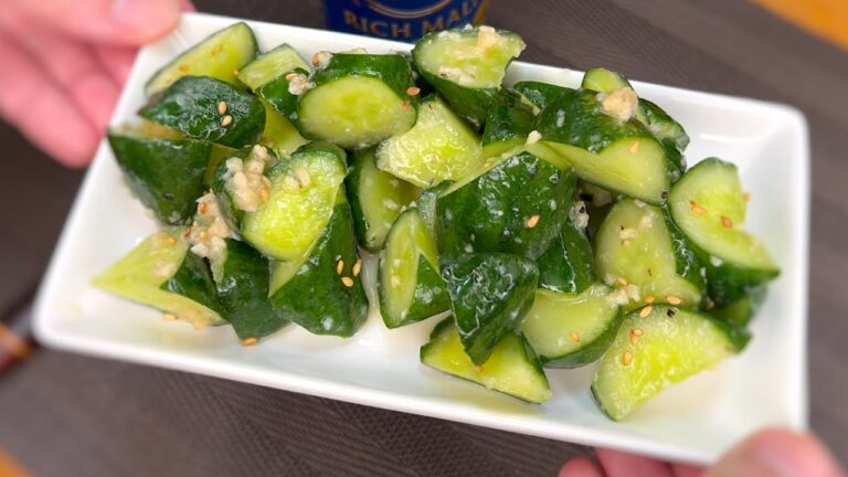 きゅうりの簡単レシピ【この夏はキュウリのスタミナ漬けで】切って和えるだけ！簡単漬物でご飯が止まらない！絶品おかずの作り方/きゅうりレシピ/漬物レシピ/浅漬け/作り置きおかず/お弁当おかず