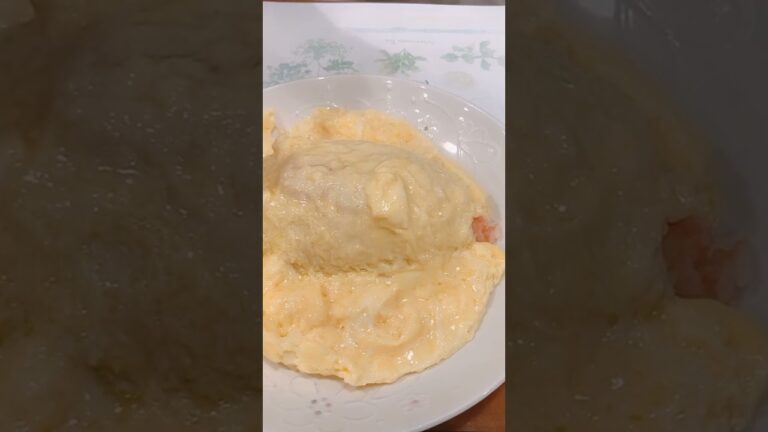 激うま！！福岡行列店のふわふわトロトロ明太オムライス！！つぶつぶ明太子ととろとろオムライスが超絶美味しい🤤