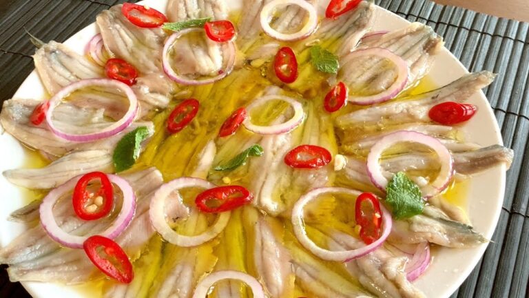 暑い夏でも食欲が進む【イワシのイタリアンマリネ/ Italian marinade of sardines】