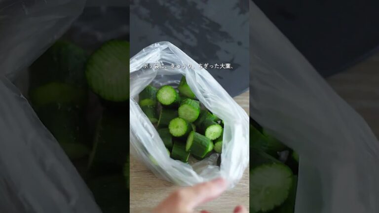 猛暑用のレシピ【きゅうりレモン漬け】 #簡単レシピ #料理
