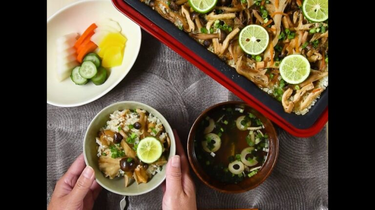 きのこの炊き込みご飯