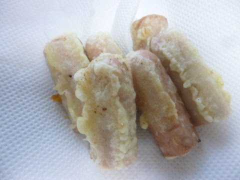 【レシピ】魚肉ソーセージの天ぷら♪