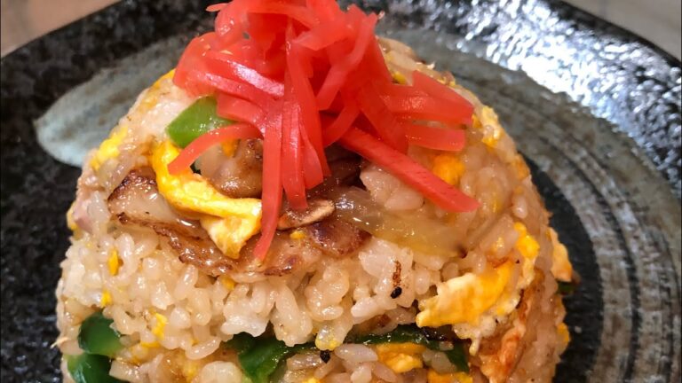 スタミナ❣️にんにく炒飯の作り方