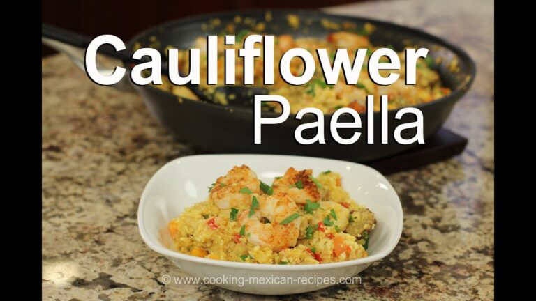 Cauliflower Paella With Chicken & Shrimp by Rockin Robin
