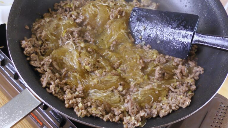 【絶品ひき肉春雨】プロが教える簡単で最高に美味しいレシピ