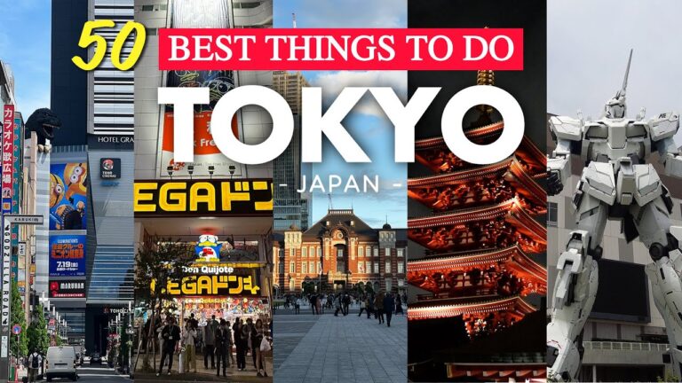 TOP 50 MUST VISIT SPOTS IN TOKYO, JAPAN  | Japan Ultimate Guide 2025