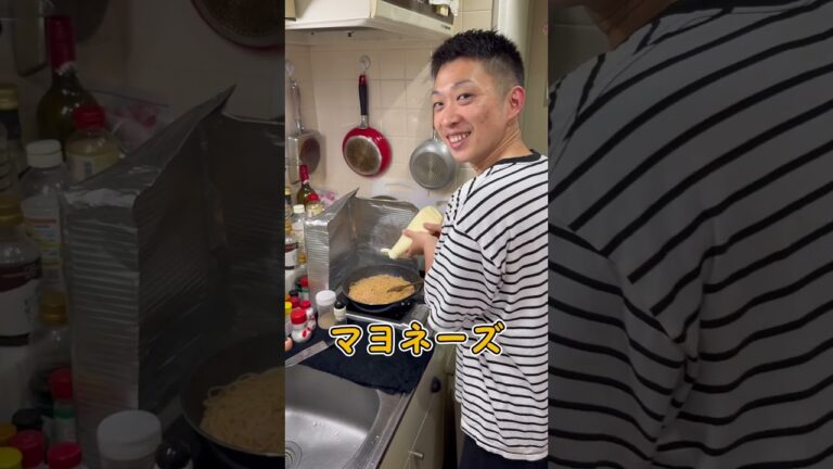 ワンパンは最強！！#パスタ #たらこパスタ #料理 #男飯 #おうちごはん