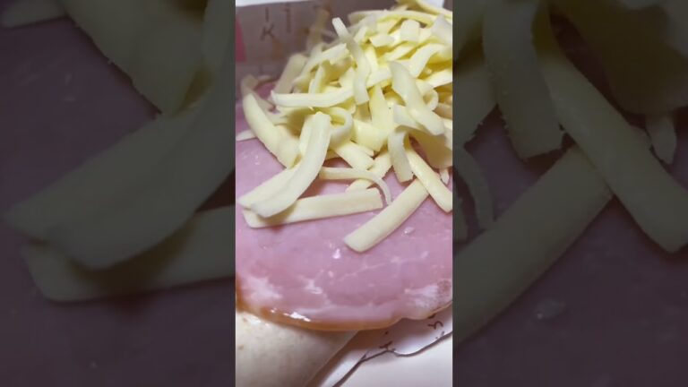 【トルティーヤ】チーズとハムマシマシで #shorts