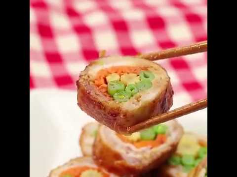 お弁当に 豚肉の野菜巻き焼き ｜ moguna[モグナ]