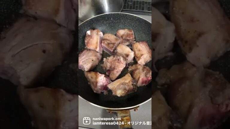 大阪産ブランド豚「なにわポーク」スペアリブカレー