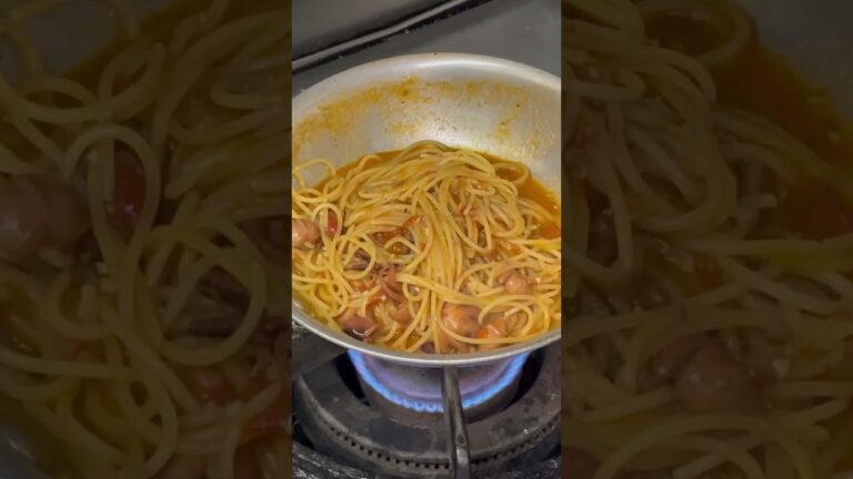 【イイダコのスパゲティ】