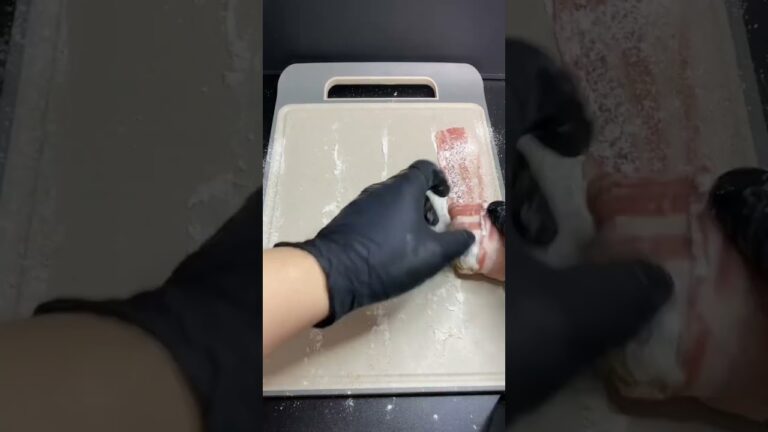 簡単冷凍肉巻きおにぎり #shorts #簡単レシピ