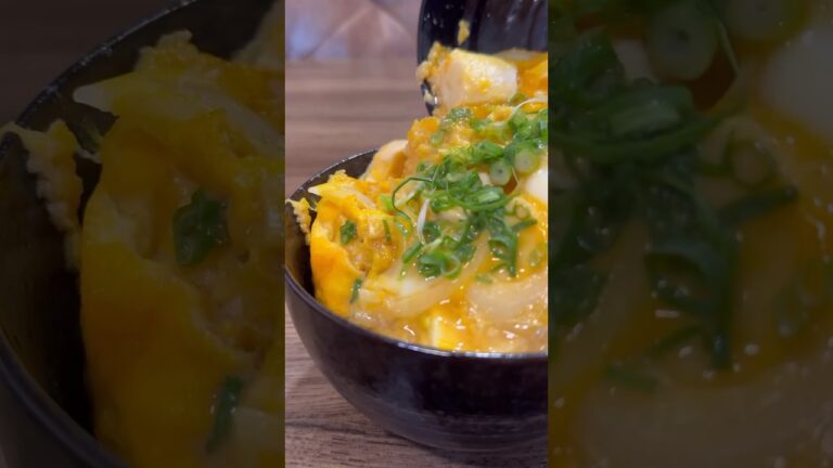 【優しい丼物】ぶっかけとろとろ卵の絹ごし豆腐