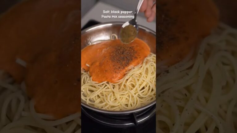 CREAMY CHERRY TOMATO PASTA 🍝 🍅 #cooking #recipe #foodie #ytshorts #viralshorts #shorts #subscribe🔔