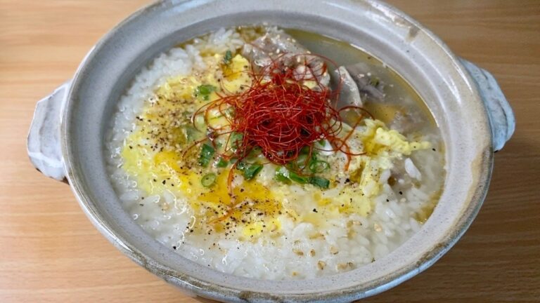 【料理レシピ】 牛テールスープごはん / Oxtail soup rice