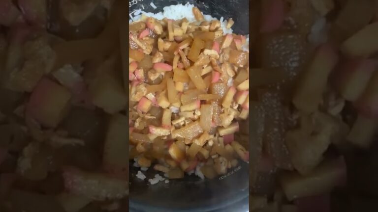 だいこん飯〜ずぼら飯〜！おかずいらない！#short