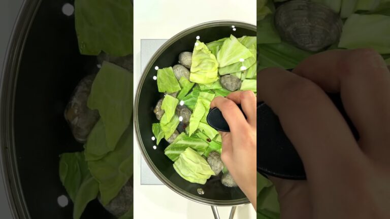 アサリと春キャベツのパスタ