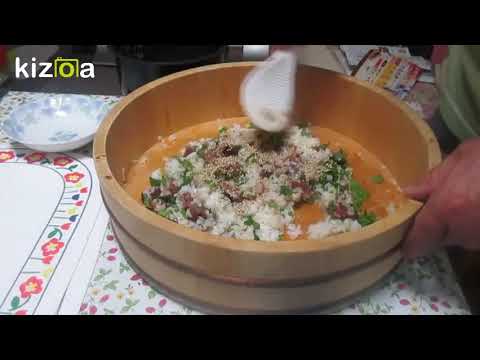 カツオの混ぜ寿司ご飯