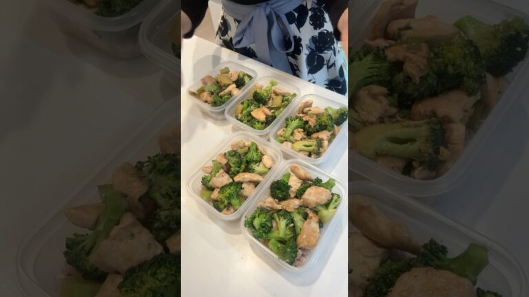 正月太りした体に、むね肉とブロッコリーのダイエット弁当を5日分まとめて作り置き。#ダイエット#冷凍弁当#正月太り解消