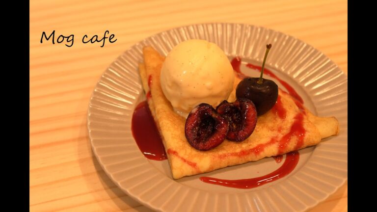 もちもち簡単な米粉のクレープ