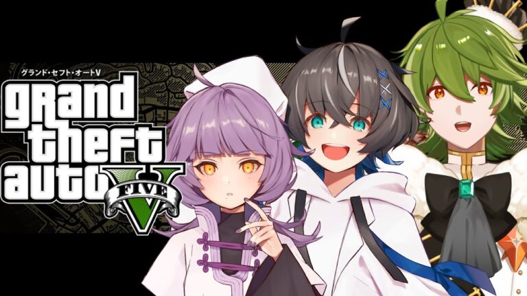 【GTA5】ツキユリスムで遊ぶ！【リスム・シュトーレン/個人勢Vtuber】