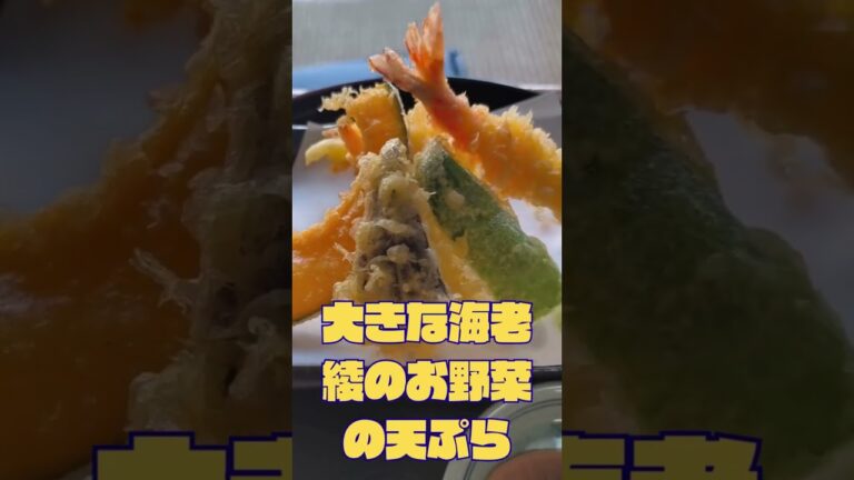 綾町【そば処 まる】綾町の超人気のお蕎麦屋さんの絶品天ぷらとお蕎麦のセット♪