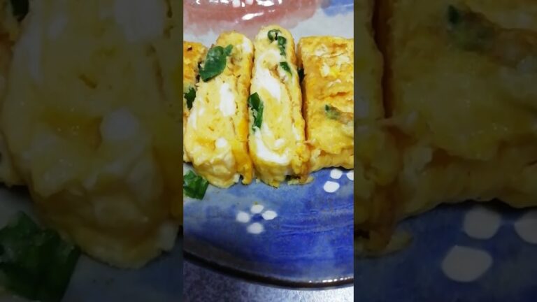 ネギ入り玉子焼き