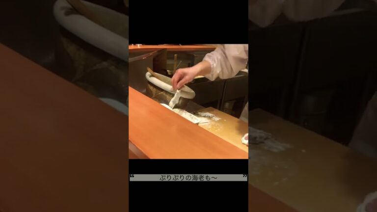 【一人ランチ◎】ミシュラン一つ星の「天ぷら　やぐち」の「ランチ天丼」
