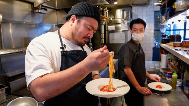 【初公開】一つ星レストラン「sio」で実際に出している料理を教えます。【#1 いちごと甘海老の冷製カッペリーニ】