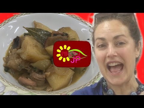 これ食べたい！カタルーニャ伝統料理じゃがいもとイカの煮込み