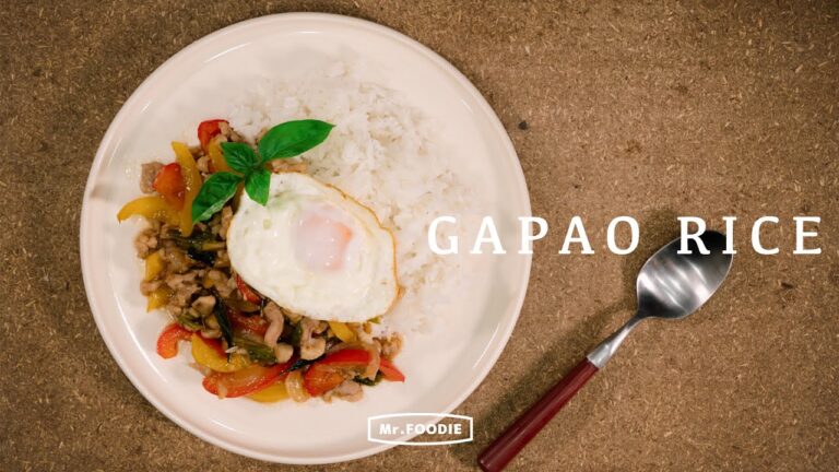 ガパオライス の作り方 / GAPAO RICE  RECIPE