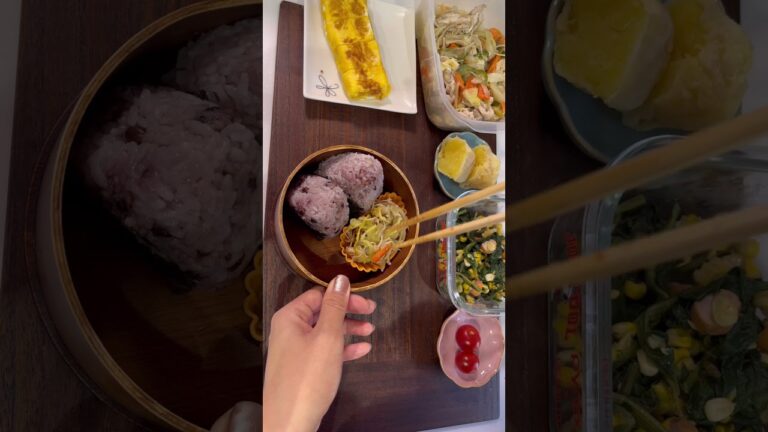 野菜炒め🍱#lunchbox #lunchboxideas #お弁当 #弁当 #bento #bentobox #おにぎり