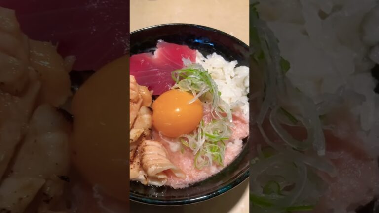 【歌舞伎町】若狭屋の海鮮丼とあら汁うますぎwwwwwwww【新宿】#shorts #飯テロ #shortsvideo