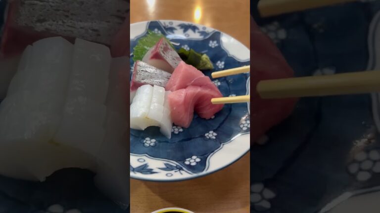 阪急池田駅スグの海鮮居酒屋ランチ、美味すぎた！　#japanesefood #グルメ #おすすめ #美味しい #ランチ　#天ぷら　#刺身