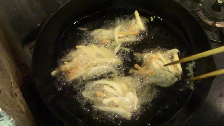 野菜のかき揚げの作り方