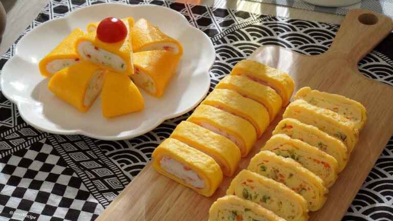 韓国の卵焼き、ケランマリレシピのすべて。Recipe for how to make Korean egg rolls, gyeran-mari.