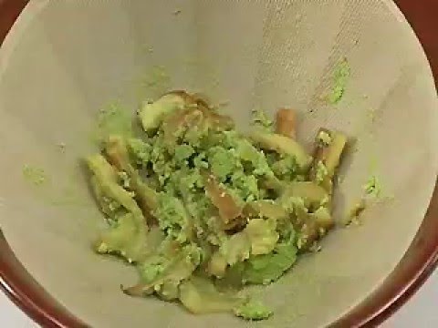 なすのずんだ和え（宮城県郷土料理）