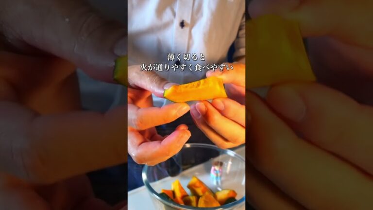 誰でも簡単に煮崩れなし！かぼちゃの甘辛煮の作り方です。#レンチンレシピ