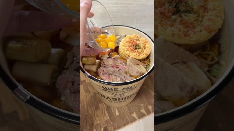 【アレンジ】どん兵衛天ぷらそばの美味しい作り方。