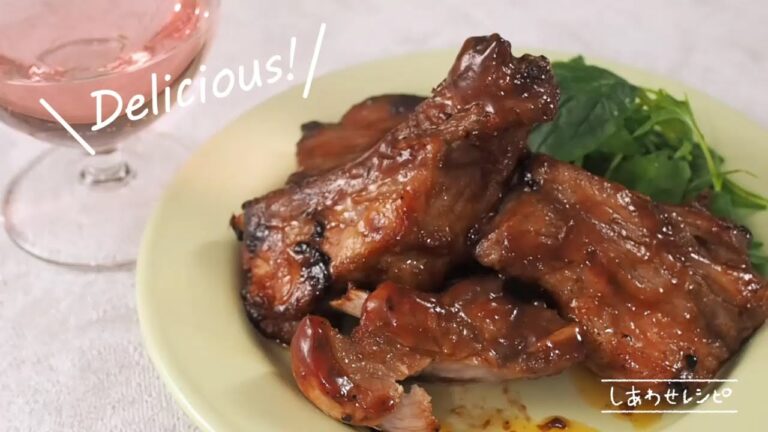 レンジでやわらかBBQスペアリブ