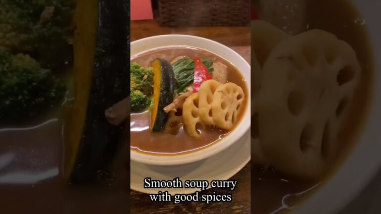 札幌駅近！スパイス効いた美味しいスープカレー屋さん　#札幌 #スープカレー #vlog